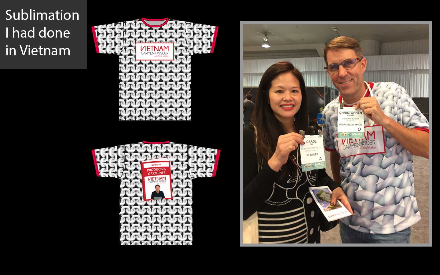 Chris knows sublimation printing in Vietnam